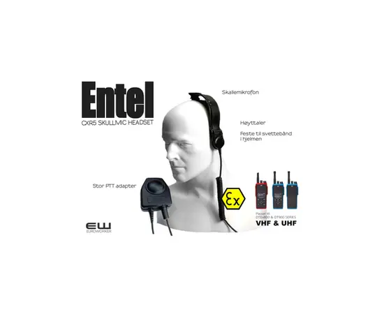 Entel DT952 Atex 446MHz (Lisensfri, Atex)